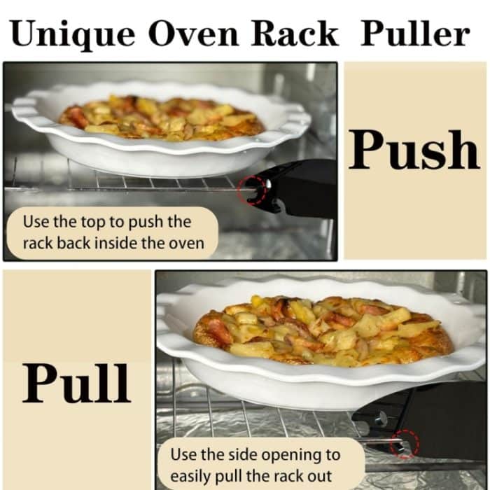 Push-Pull-Backofengestell aus Acryl in Fischform, Push-Pull-Werkzeug zum Backen – Bild 6