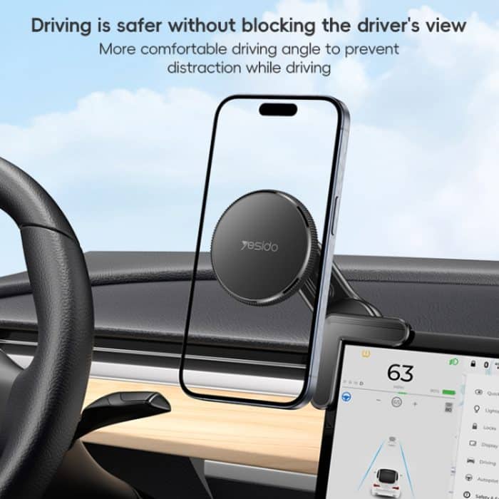 Yesido C213 Auto-Schwimm-Bildschirm-Clip-on MagSafe magnetischer Telefonhalter, C213 – Bild 6