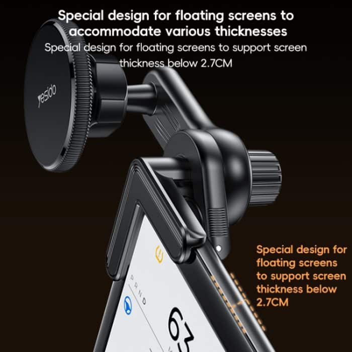 Yesido C213 Auto-Schwimm-Bildschirm-Clip-on MagSafe magnetischer Telefonhalter, C213 – Bild 9