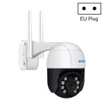ESCAM QF518 5MP Smart WiFi IP-Kamera, unterstützt KI-Humanoid-Erkennung / automatische Verfolgung / Dual-Light-Nachtsicht / Cloud-Speicher / Zwei-Wege-Audio / TF-Karte, EU Plug, US Plug, UK Plug, AU Plug