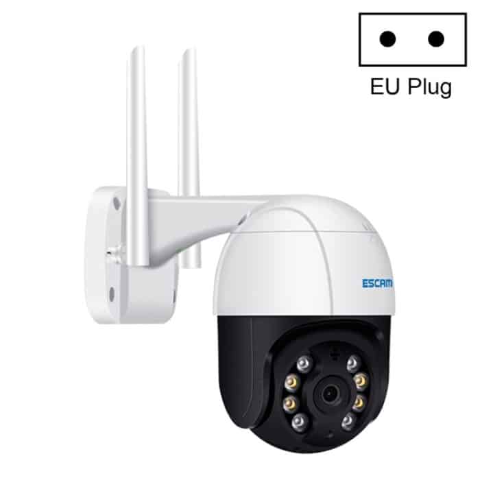 ESCAM QF518 5MP Smart WiFi IP-Kamera, unterstützt KI-Humanoid-Erkennung / automatische Verfolgung / Dual-Light-Nachtsicht / Cloud-Speicher / Zwei-Wege-Audio / TF-Karte, EU Plug, US Plug, UK Plug, AU Plug – Bild 1