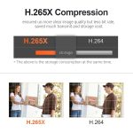 ESCAM QF518 5MP Smart WiFi IP-Kamera, unterstützt KI-Humanoid-Erkennung / automatische Verfolgung / Dual-Light-Nachtsicht / Cloud-Speicher / Zwei-Wege-Audio / TF-Karte, EU Plug, US Plug, UK Plug, AU Plug – Bild 11