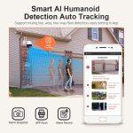 ESCAM QF518 5MP Smart WiFi IP-Kamera, unterstützt KI-Humanoid-Erkennung / automatische Verfolgung / Dual-Light-Nachtsicht / Cloud-Speicher / Zwei-Wege-Audio / TF-Karte, EU Plug, US Plug, UK Plug, AU Plug – Bild 14