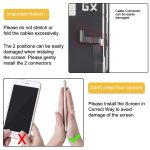 GX OLED-LCD-Bildschirm mit vollständiger Digitizer-Baugruppe, For iPhone 13 Pro Hard, For iPhone 14 Hard, For iPhone 14 Plus Soft, For iPhone 14 Pro Hard – Bild 11