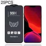 25 Stück hohe Aluminium-Vollbild-Hartglasfolie mit großem Bogen, For iPhone 12 mini (25 PCS), For iPhone 12 / 12 Pro (25 PCS), For iPhone 12 Pro Max (25 PCS)