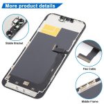 ZY incell HD 1:1 LCD-Bildschirm mit Digitizer-Komplettbaugruppe, For iPhone 13 Pro Max(Incell), For iPhone 13 mini(Incell), For iPhone 12 Pro Max(Incell), For iPhone 12 mini, For iPhone 11 Pro, For iPhone XS(Incell), For iPhone XR... – Bild 3