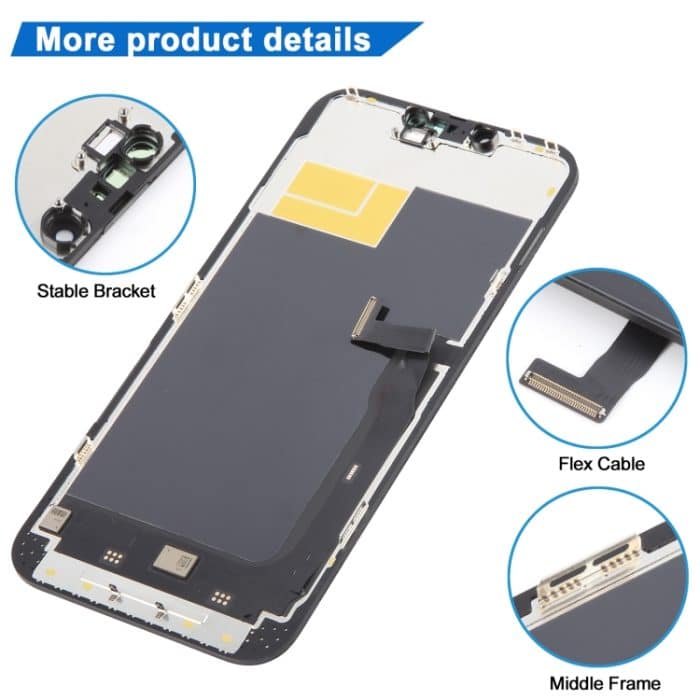 ZY incell HD 1:1 LCD-Bildschirm mit Digitizer-Komplettbaugruppe, For iPhone 13 Pro Max(Incell), For iPhone 13 mini(Incell), For iPhone 12 Pro Max(Incell), For iPhone 12 mini, For iPhone 11 Pro, For iPhone XS(Incell), For iPhone XR... – Bild 3