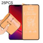 25 Stück 9D-Vollbild-Vollkleber-Mattkeramikfolie, For iPhone 12 mini, For iPhone 12 / 12 Pro, For iPhone 12 Pro Max