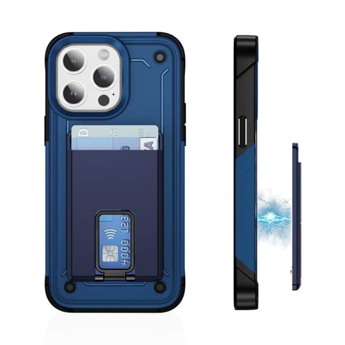 EDA006960501A.jpg Skin Feel MagSafe magnetische Telefonkartenhülle mit Halterung – Bild 1