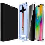 LK Einfach zu installierende Sichtschutzfolie aus gehärtetem Glas, For iPhone 16 Pro Max, For iPhone 16 Pro, For iPhone 16 Plus, For iPhone 16, For iPhone 15 Pro Max, For iPhone 15 Pro, For iPhone 15 Plus, For iPhone 15, For iPhone 14 Plus, For iPhone ...