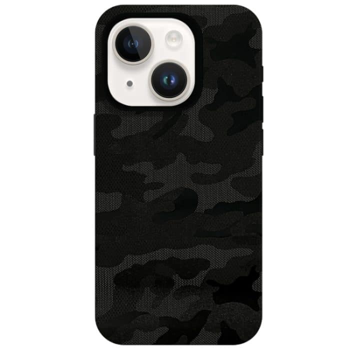 Camouflage Ice Feel Texture PU Hybrid PC Handyhülle, For iPhone 13, For iPhone 12 – Bild 1