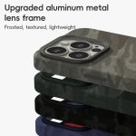 Camouflage Ice Feel Texture PU Hybrid PC Handyhülle, For iPhone 15 Pro Max, For iPhone 15 Pro – Bild 3