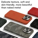 Camouflage Ice Feel Texture PU Hybrid PC Handyhülle, For iPhone 15 Pro Max, For iPhone 15 Pro – Bild 4