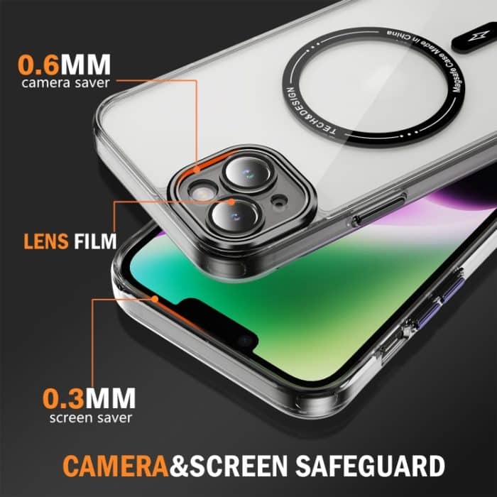 Airbag Magsafe PC Hybrid TPU-Telefonhülle, For iPhone 14 Plus, For iPhone 14, For iPhone 14 Pro, For iPhone 14 Pro Max – Bild 7