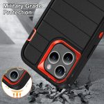 Defender Gen2 Robuste PC + Silikon-Telefonhülle mit Halterung, For iPhone 15 Pro Max, For iPhone 15 Pro, For iPhone 15 Plus – Bild 7