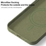 Skin Feel Denim Leder MagSafe Telefonhülle, For iPhone 15, For iPhone 14 – Bild 4