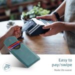 Denior V12 MagSafe magnetische PU-Kartenhülle für Telefon – Bild 5