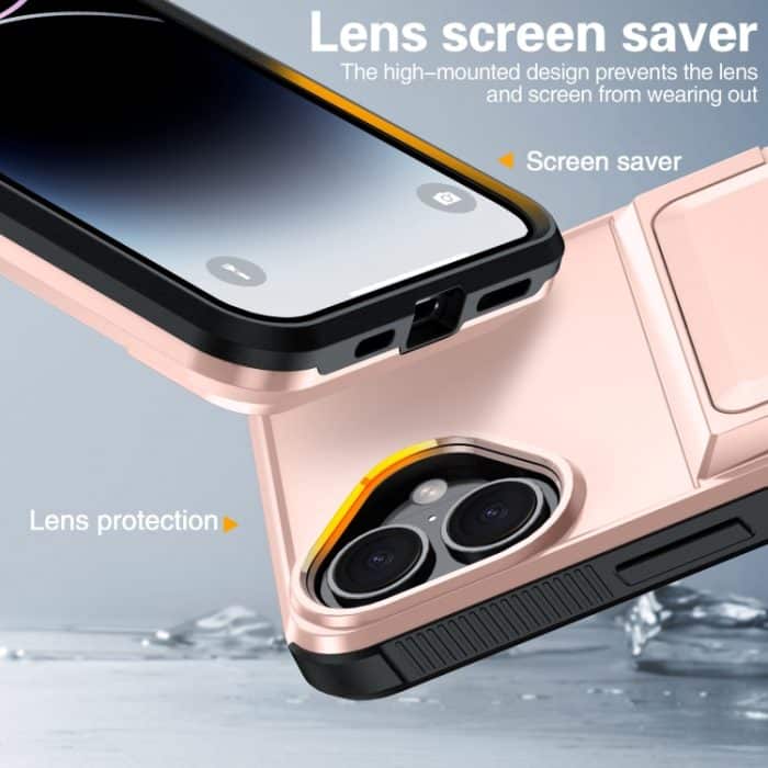 Handyhülle mit Kartenfach, For iPhone 16 Pro Max, For iPhone 16 Pro, For iPhone 16 Plus, For iPhone 16 – Bild 9