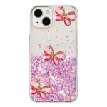 Leuchtende Sternenhimmel Glitzer Schmetterling TPU Handyhülle, For iPhone 15 Plus, For iPhone 15, For iPhone 14 Plus, For iPhone 14, For iPhone 14 Pro, For iPhone 14 Pro Max – Bild 3