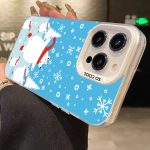 Weihnachtsserie PC-Telefonhülle mit vollständigem Muster, For iPhone 12 – Bild 4