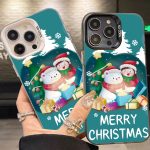 Weihnachtsserie PC-Telefonhülle mit vollständigem Muster, For iPhone 16 Pro – Bild 5