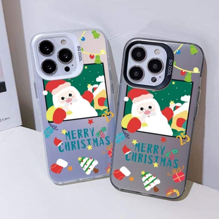Weihnachtsserie PC-Telefonhülle mit vollständigem Muster, For iPhone 16 Pro – Bild 6