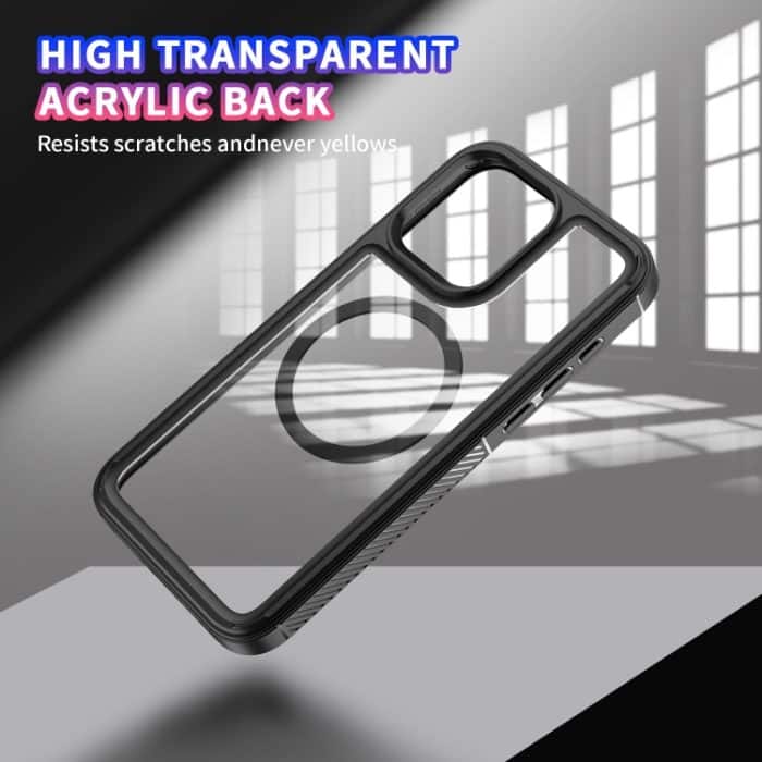 Forerunner Stoßfeste Acryl-Hybrid-TPU-Magsafe-Telefonhülle, For iPhone 15 Pro Max, For iPhone 15 Plus, For iPhone 15, For iPhone 14 – Bild 3