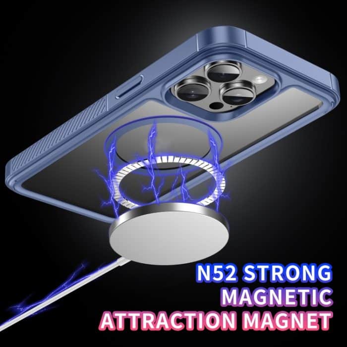 Forerunner Stoßfeste Acryl-Hybrid-TPU-Magsafe-Telefonhülle, For iPhone 15 Pro Max, For iPhone 15 Plus, For iPhone 15, For iPhone 14 – Bild 4