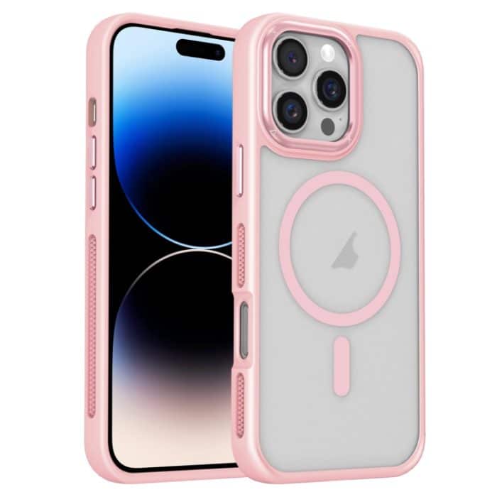 Atmungsaktive, hautfreundliche, mattierte MagSafe-Magnettelefonhülle, For iPhone 14 Pro Max, For iPhone 13 Pro Max, For iPhone 13 Pro, For iPhone 12 / 12 Pro – Bild 1