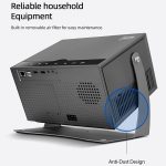 AUN A003 Pro 1920 x 1080P 350 Lumen Tragbarer Heimkino-LED-HD-Digitalprojektor, US Plug, UK Plug, EU Plug – Bild 6