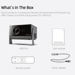 AUN A003 Pro 1920 x 1080P 350 Lumen Tragbarer Heimkino-LED-HD-Digitalprojektor, US Plug, UK Plug, EU Plug – Bild 8