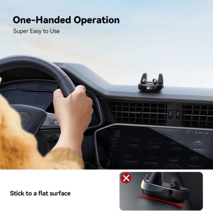 JOYROOM JR-ZS330 Dundun Nr. 3 Fahrzeugmontierte Halterung Armaturenbrett Autotelefonhalter, JR-ZS330 – Bild 5