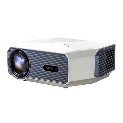 AUN A004 Pro 1920 x 1080P 9000 Lumen Android 9.0 Tragbarer LCD-Projektor, US Plug, UK Plug, EU Plug, AU Plug