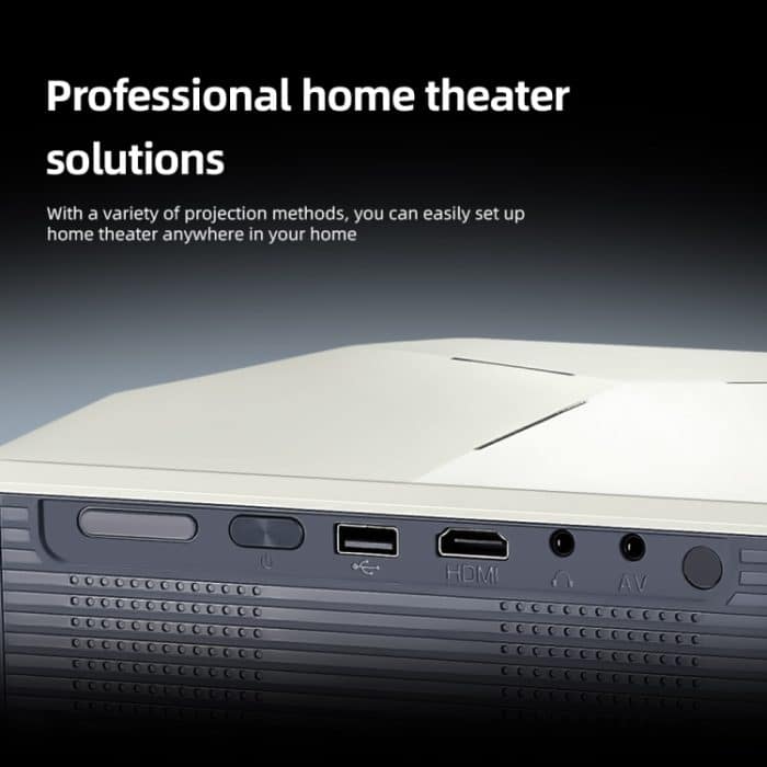 AUN A004 Pro 1920 x 1080P 9000 Lumen Android 9.0 Tragbarer LCD-Projektor, US Plug, UK Plug, EU Plug, AU Plug – Bild 14