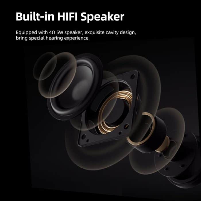 AUN A004 Pro 1920 x 1080P 9000 Lumen Android 9.0 Tragbarer LCD-Projektor, US Plug, UK Plug, EU Plug, AU Plug – Bild 15