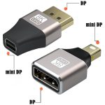 8K 60Hz Mini-DisplayPort-Stecker auf DisplayPort-Buchse-Adapter DP-Konverter – Bild 2