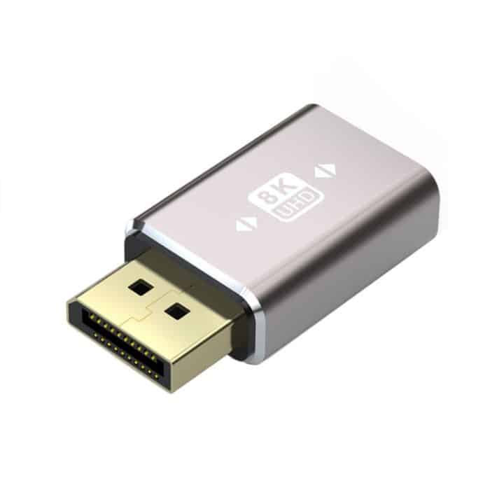 8K Ultra DP-Adapter, Stecker auf Buchse – Bild 1