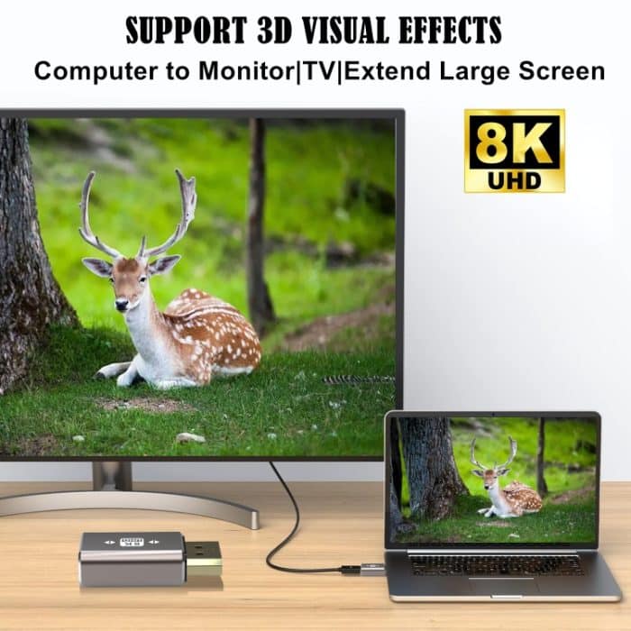 8K Ultra DP Buchse auf Buchse Adapter – Bild 6