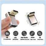 8K 60Hz PD1.4 Adapterkonverter, Displayport-Stecker auf Displayport-Buchse, Up, Down, Left, Right – Bild 2