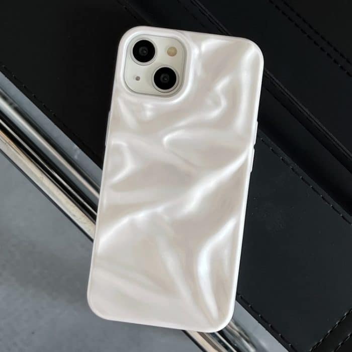 TPU-Telefonhülle mit galvanischer Wasserwellen-Lackierung, For iPhone 15 Plus, For iPhone 15 – Bild 6