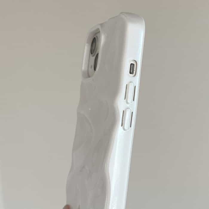 TPU-Telefonhülle mit galvanischer Wasserwellen-Lackierung, For iPhone 14 Plus, For iPhone 14 – Bild 4