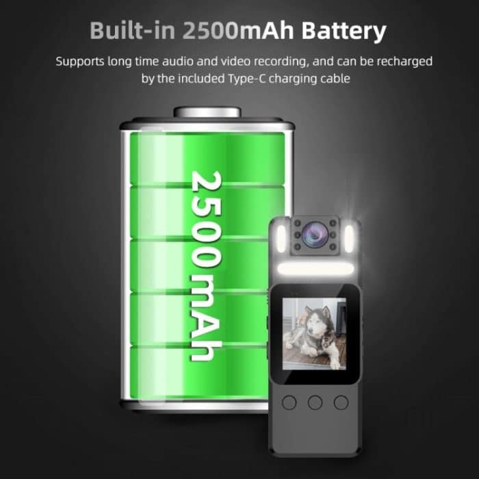 S6 1080P 1,54 Zoll IPS-Bildschirm Multifunktions-Videorecorder mit Infrarot-Nachtsicht – Bild 4