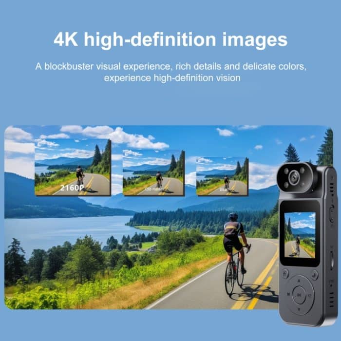 L19 180-Grad-Rotation 4K High-Definition-Reiserekorder, Wifi Version, Ordinary – Bild 4