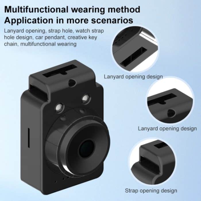 V2 170-Grad-Weitwinkel 2K High-Definition-Reiserecorder – Bild 3