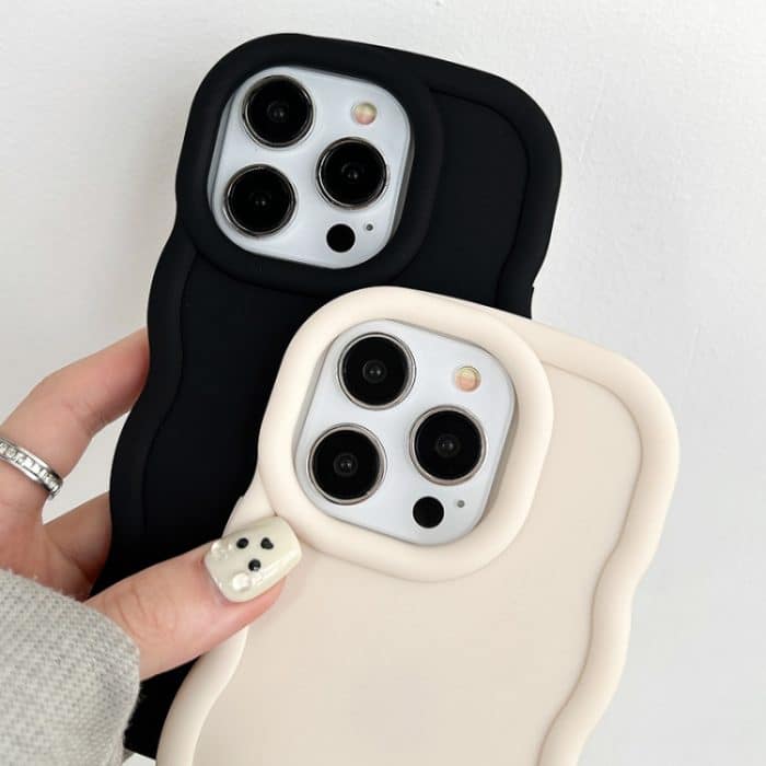 TPU-Telefonhülle in Form einer großen Welle, For iPhone 11 Pro, For iPhone X / XS, For iPhone XR, For iPhone 16 Pro – Bild 3