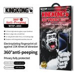 WK WTP-093 King Kong 6D gebogene 360-Grad-Sichtschutzfolie aus gehärtetem Glas, For iPhone 16 Pro Max, For iPhone 16 Pro, For iPhone 16 Plus / 15 Plus, For iPhone 16 / 15 – Bild 2