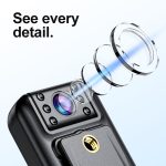 A82 IR-Nachtsicht-Drehobjektiv 2K HD-Video-WiFi-Recorder mit Rückclip, A82 – Bild 4