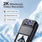 A82 IR-Nachtsicht-Drehobjektiv 2K HD-Video-WiFi-Recorder mit Rückclip, A82 – Bild 7