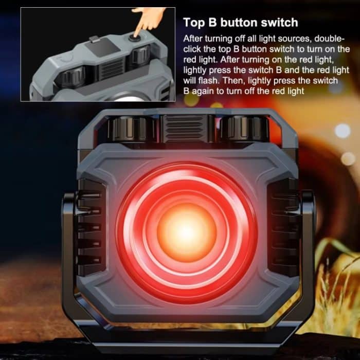 KXK-786 Multifunktionales Flutlicht-Scheinwerfer-tragbares Arbeitslicht für den Außenbereich, KXK-786 – Bild 11