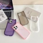 Mattierte transparente TPU-Telefonhülle mit Katzenkopf, For iPhone 15 Pro Max, For iPhone 15 Pro, For iPhone 15 Plus, For iPhone 15, For iPhone 14 Plus, For iPhone 14 – Bild 2